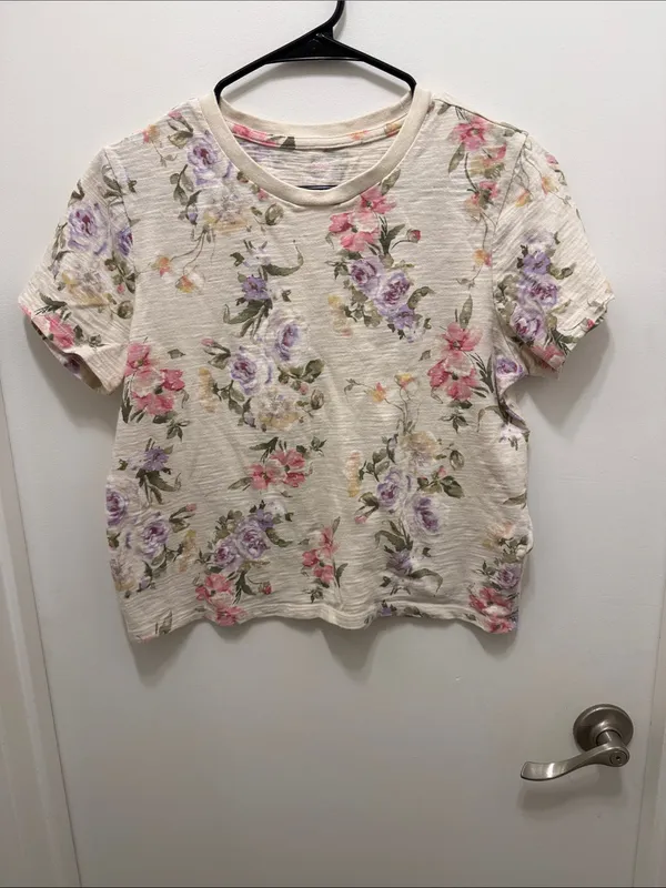 Gap × LoveShackFancy Floral Shrunken T-Shirt - Image 2
