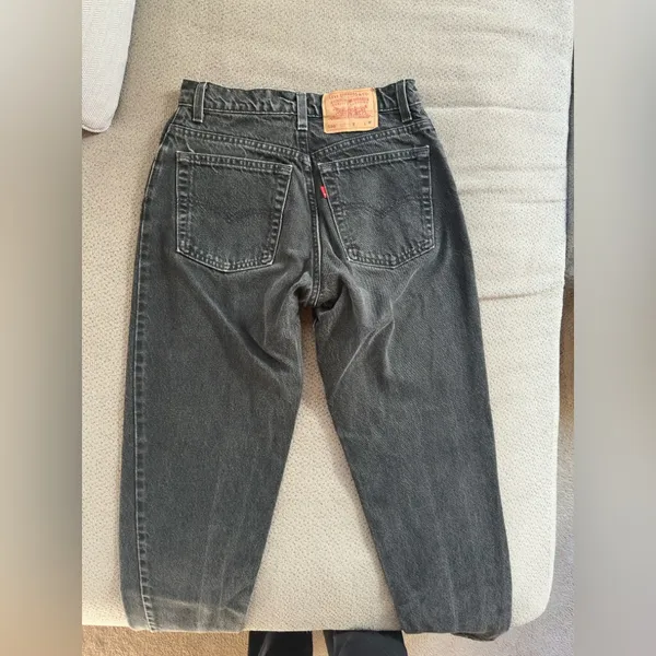 VINTAGE 90s Levis 550 High Rise Jeans - Image 3