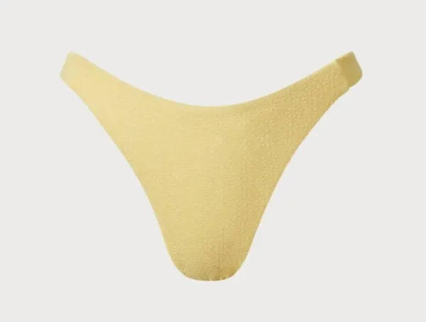 Berlook Yellow Jacquard Underwire Bikini Top and bottom 67 - Image 9