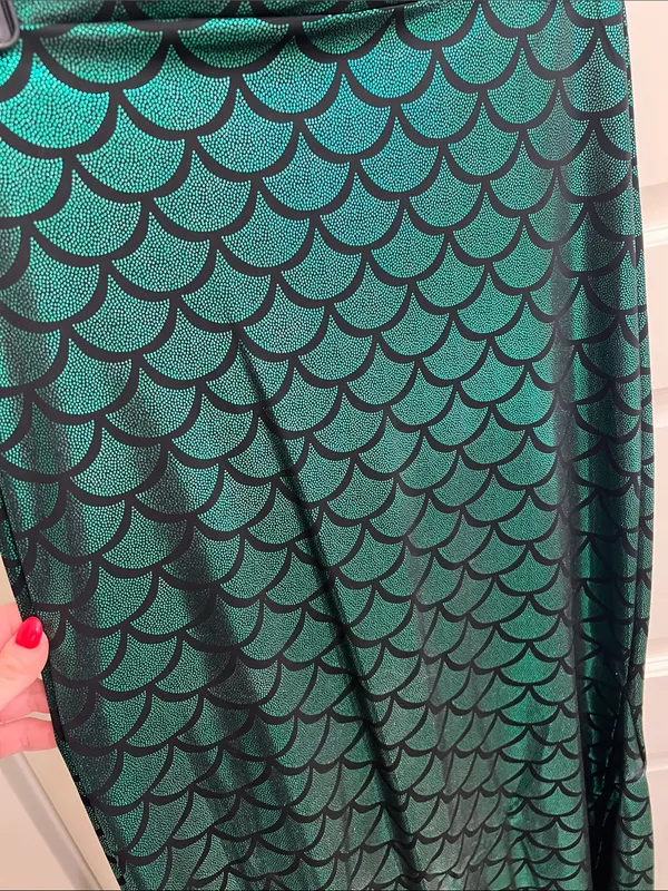 Mermaid costume skirt Green Size M - Image 2