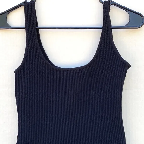 NWOT Princess Polly Womens Size small/XS black ribbed Gracie mini dress - Image 8