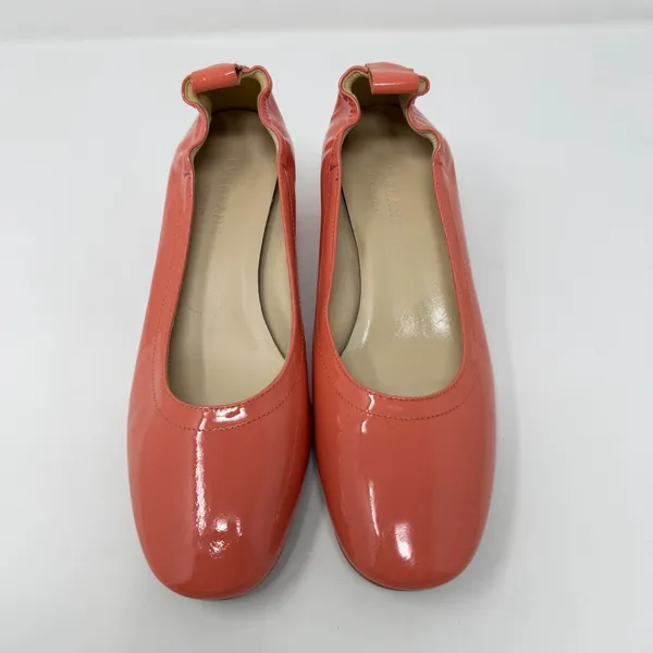 Everlane‎ The Day Heel Peach Coral Patent Leather Womens Size 6 - Image 5