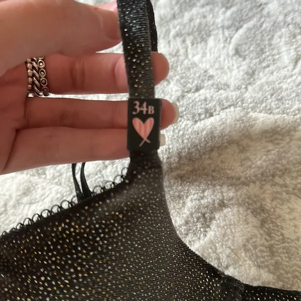 NWT Victoria’s Secret Sparkly Velvet Bustier - Image 2