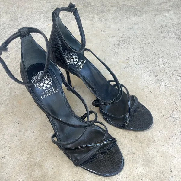 Vince Camuto Adilene Sandal High Heel Size 9‎ Black - Image 2