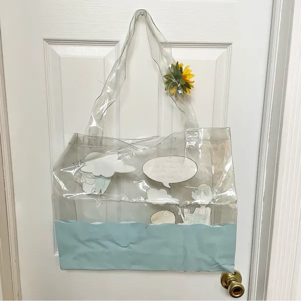NWOT Vintage Hallmark Maxine Clear Beach Tote bag - Image 8