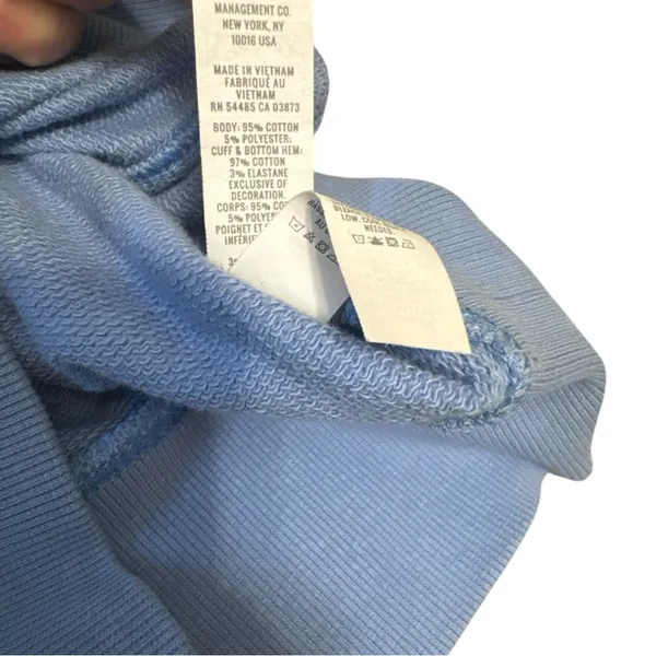 Offline by Aerie Blue Cropped Hoodie Size M - Image 8