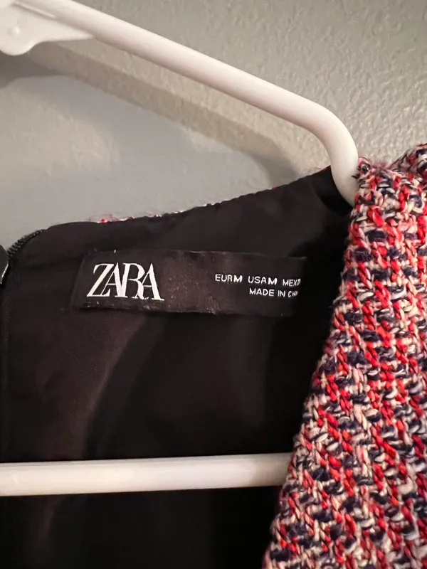 Zara Tweed Dress - Image 3
