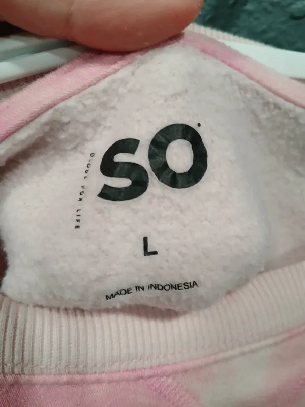 Pink sweater Size L - Image 3