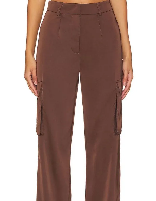 superdown Silk Cargo Pants - Image 4