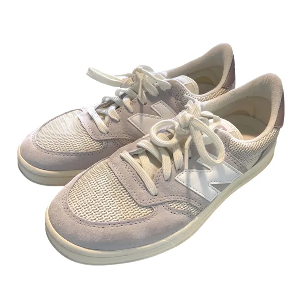 New Balance CT500GC Sneaker Women's 8 Lavender Cream Retro Court Suede Low Top - Image 3