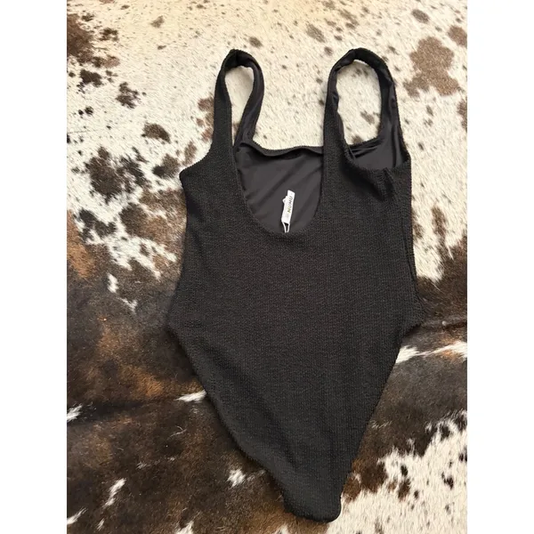 Show Me Your MuMu The Scrunch One Piece In Black Size Large - Image 7