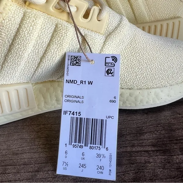 Adidas NEW Women's Originals NMD_R1 Almost Yellow Shoe Size 7.5 #783 - Image 6