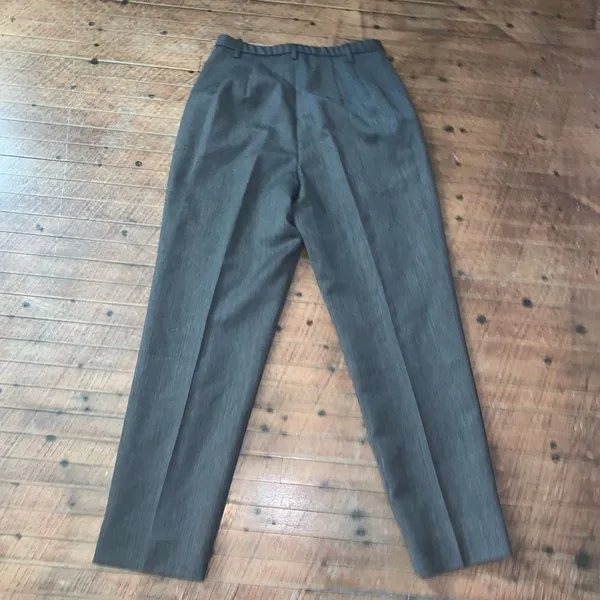 Pendleton gray 100% wool high waist 8 business casual slacks - Image 3