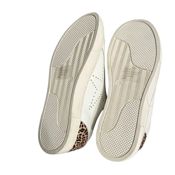 Steve Madden Rezume leather calf hair cheetah print sneakers - Image 6