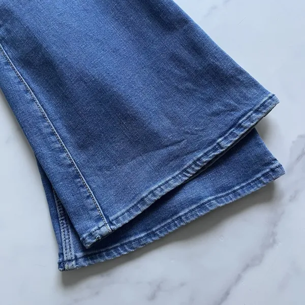 Abercrombie & fitch the flare ultra high rise jeans Sz 27 - Image 9