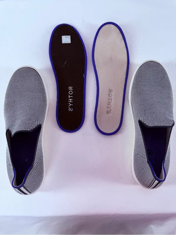 Rothy's The Original‎ Slip On Sneaker in Anchor Blue Size 10 - Image 9