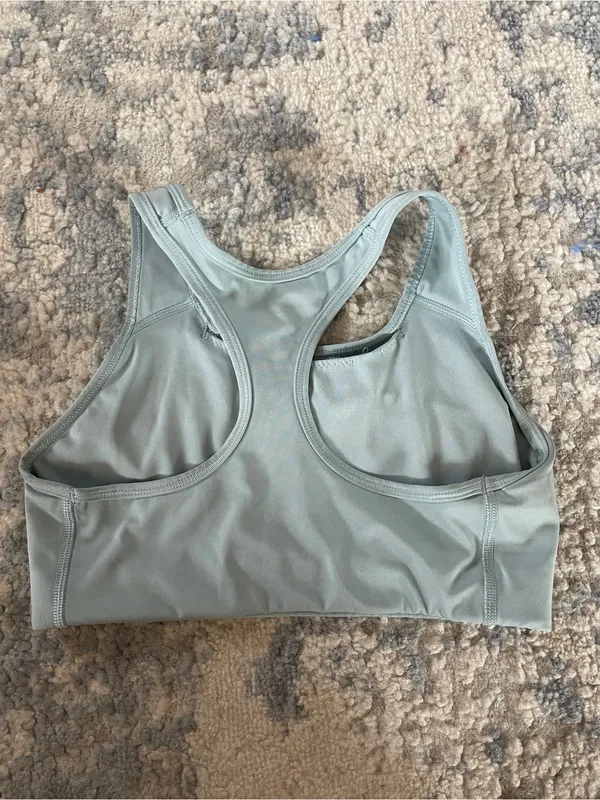 Nike Pale Blue Racerback Sports Bra - Image 2