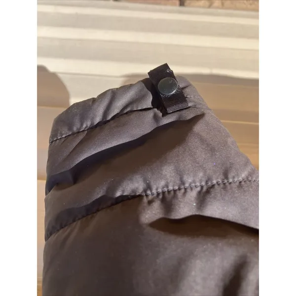 Women's The North Face Quilted‎ Lightweight Puffer Small Black Gold - Image 5