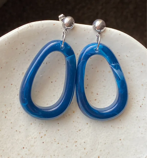 handmade unique dangle earrings - Image 6