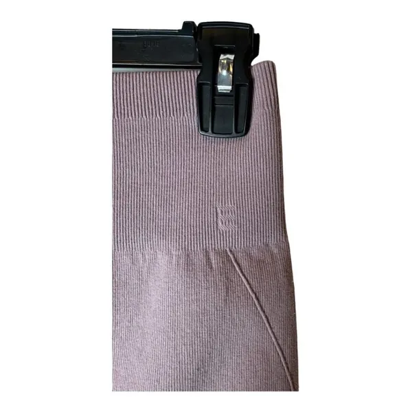 Everlane Purple Lilac Seamless High Rise‎ Knit Ribbed Bike Shorts Size XS/S NWT - Image 7