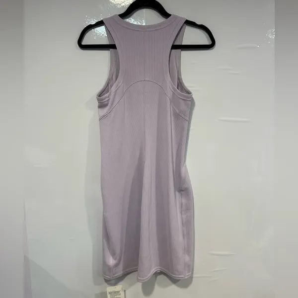 Lululemon Ribbed Purple Softstreme slim fit‎ tank top dress NWT - Image 4