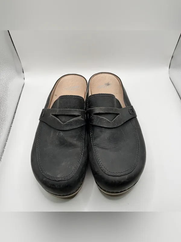 Dansko Womens Bel Oiled Grey Clog Size 40 EU 9.5-10 US EUC - Image 5