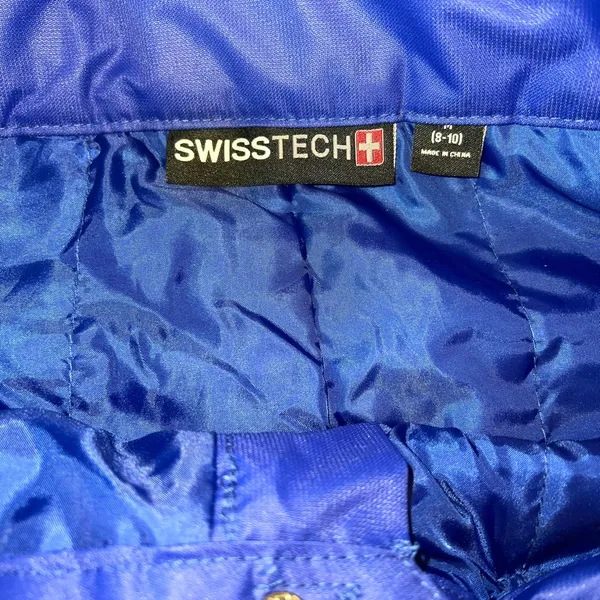 Super Cute New Swiss Tech Vibrant Blue Ski Pants! - Image 6
