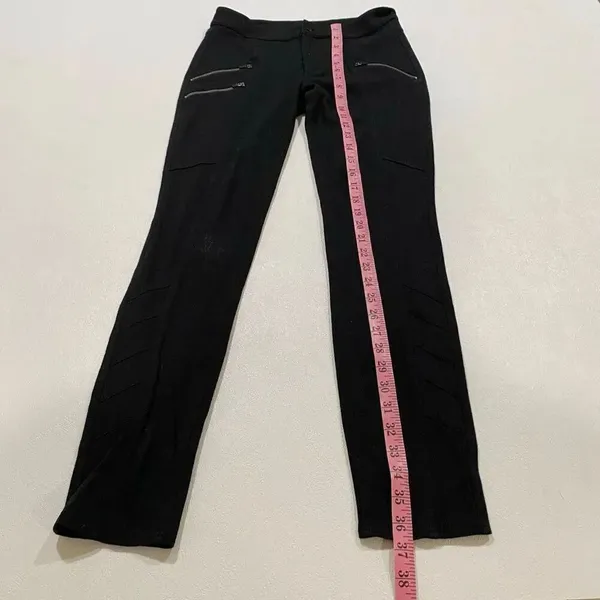 Athleta Black Pants Women’s Size 6 Stretch Zip Pocket Activewear - Image 6
