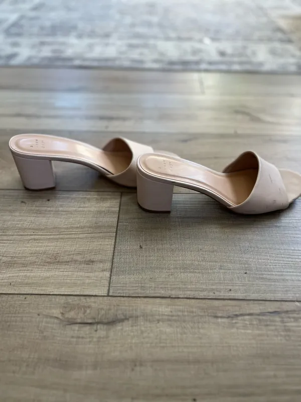Target Size 11 Block Heel Beige Sandals - Image 2