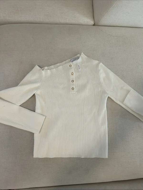 Petal and Pup Mable Top, Cream, Size Small/Medium, NWT - Image 3