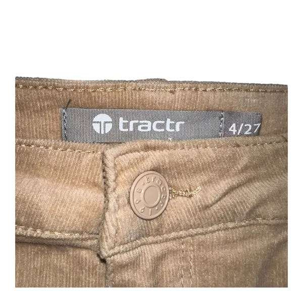 Brown Corduroy‎ Flare Pants High Rise Y2K Boho Tractr 4/27 NWT - Image 3