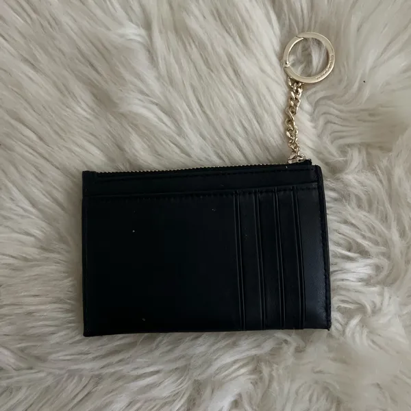 Kate Spade Black Quilted Keychain Pouch - Image 3