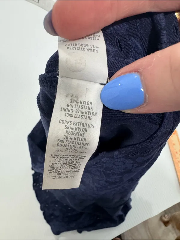 OFFLINE By Aerie Treat Yourself Skort Size M Color Navy - Image 5