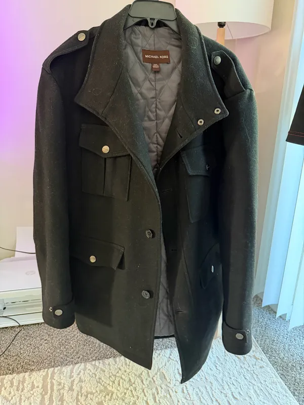 Michael Kors Men’s XXL black winter coat - Image 3