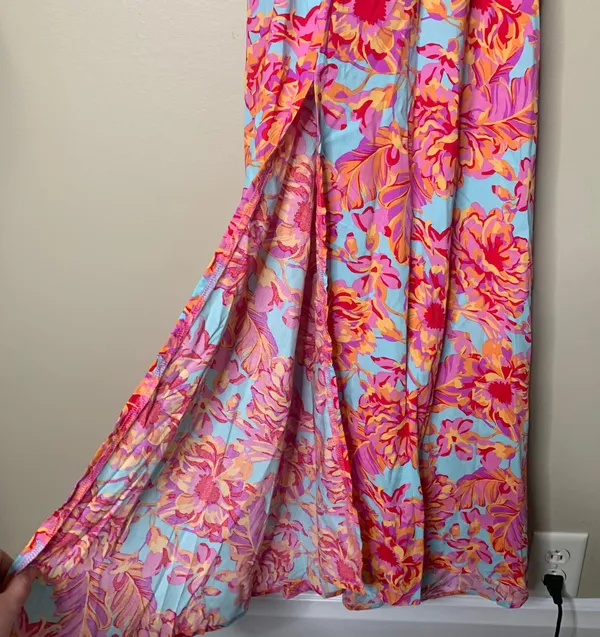 Anthropologie Abel The Label Floral Maxi Dress Size XS - Image 3