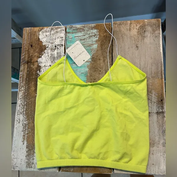 NWT- free people skinny strap brami crop top - Image 2