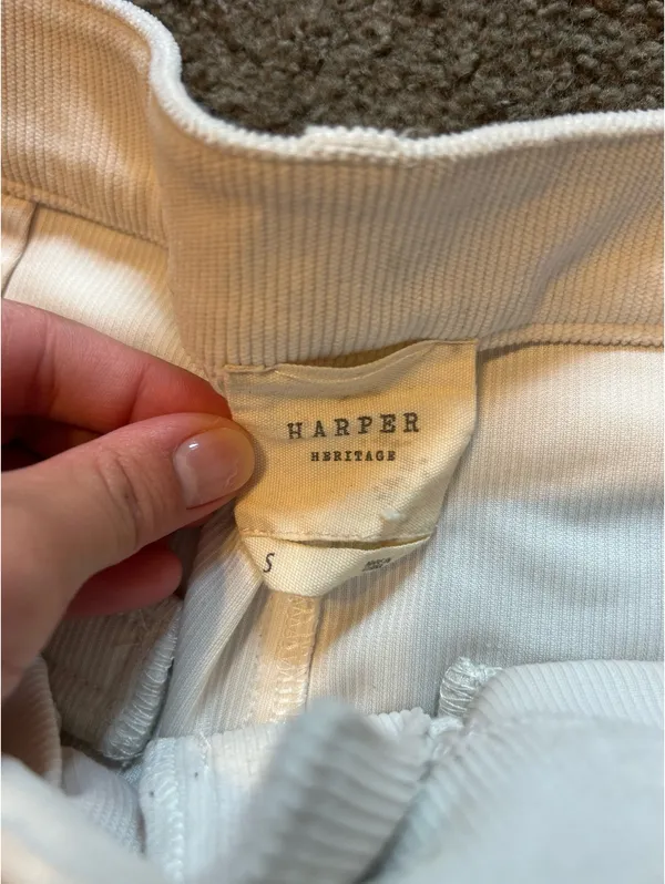 Harper Heritage Pants Cream - Image 3