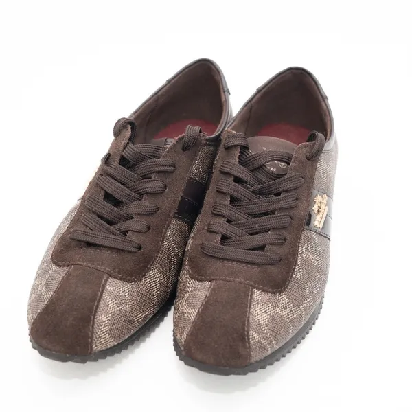Coach. Ivy Leather Logo Sneakers.‎ - Image 6