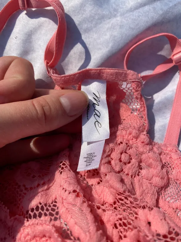 mae pink bralette - Image 3