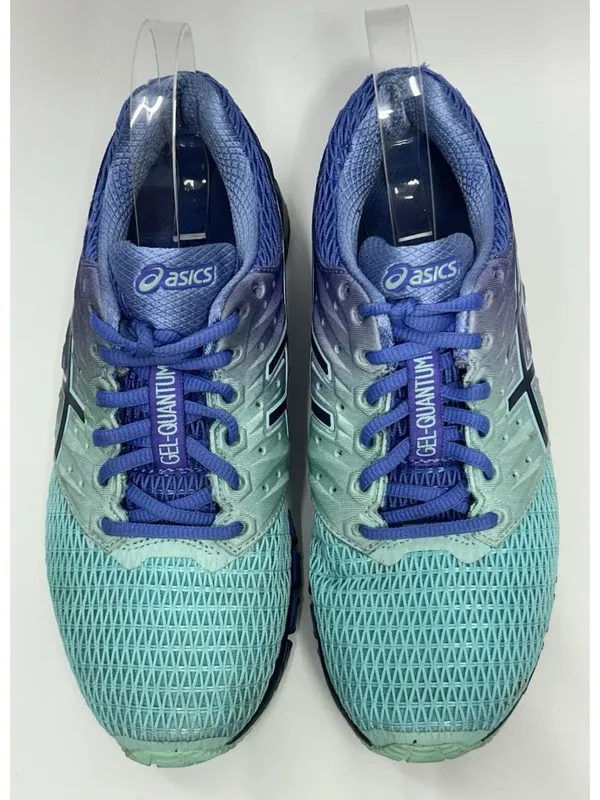 Asics Gel Quantum 180 2 T6G7N Blue Running Shoes Sneakers Womens Size 8 EXCELLNT - Image 4