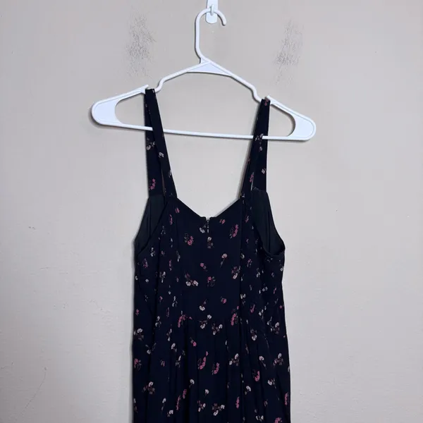 Madewell Smocked Crop Wide Leg Jumpsuit in Floral Toss - Image 11