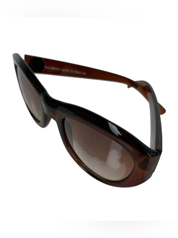 TORY BURCH Logo Brown Gradient Oversized Sunglasses - Image 6