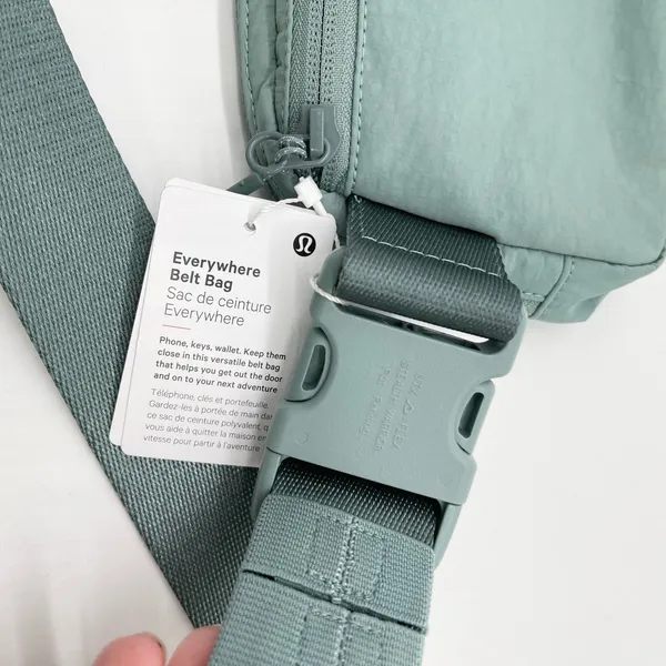 Lululemon Everywhere Belt Bag Crater Blue Water Repellent Gorpcore Sporty Unisex - Image 7