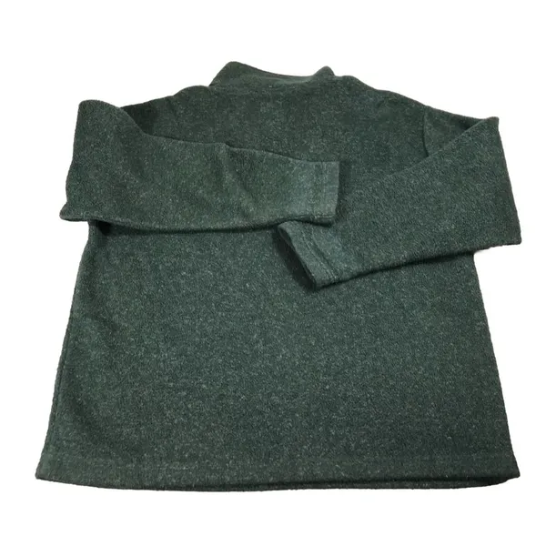 Victoria Secret Sweater Womens Pullover Quarter‎ Zip Green Country Casual Ladies - Image 2