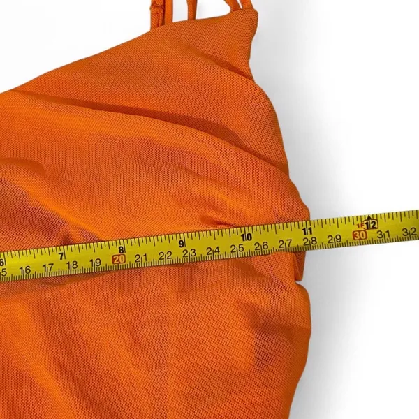 Lucy in the Sky orange mesh dress - Image 8