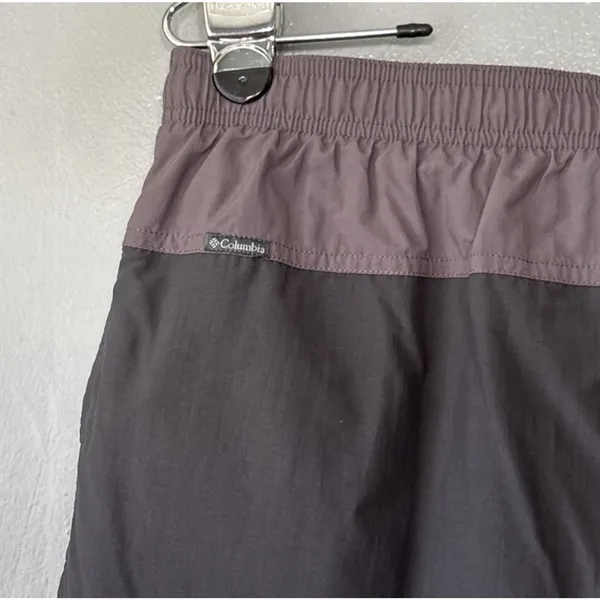 Columbia Skort Size Medium Gray Hiking Active Nylon Mini Skirt Gorpcore Outdoors - Image 5
