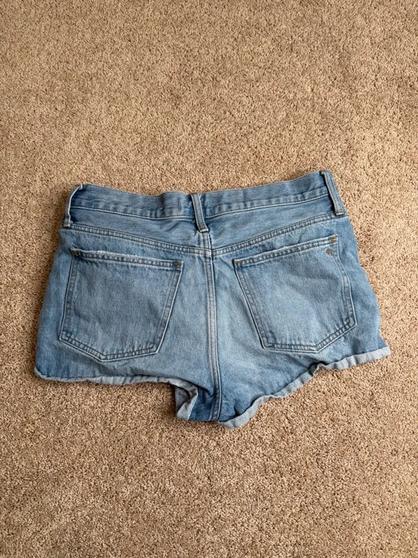 Madewell Relaxed Denim Shorts Size‎ 27 - Image 5