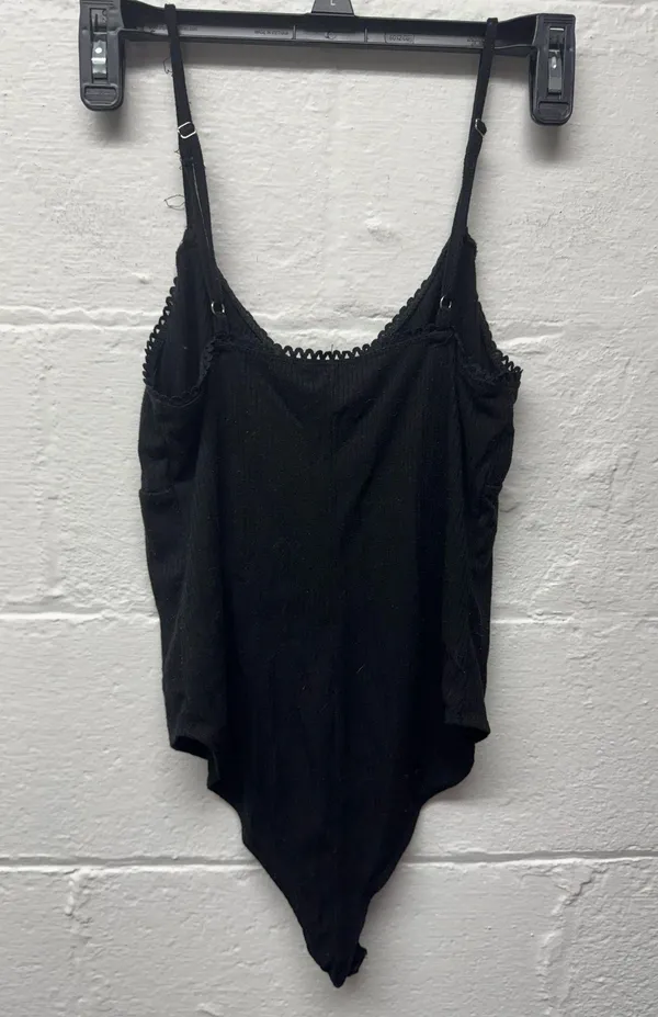 Forever 21 Black Ribbed Bodysuit - Image 4