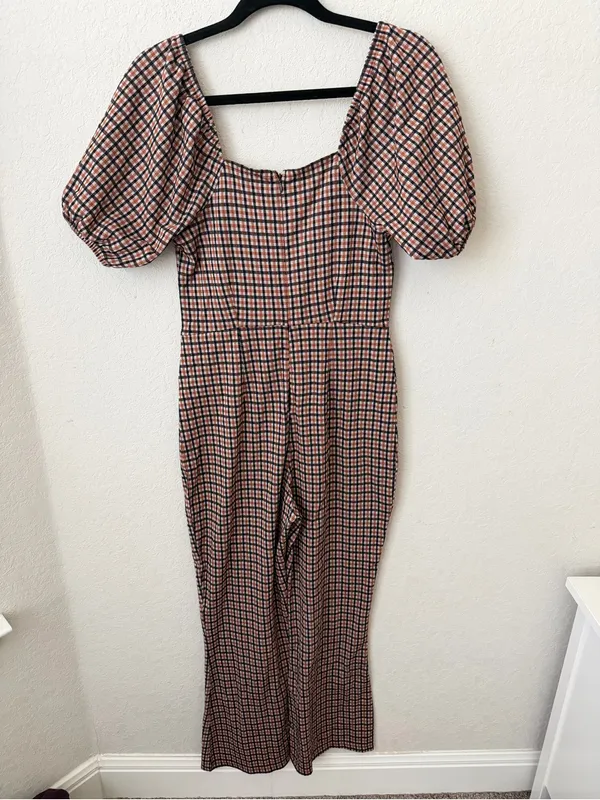 Free People Oxford Knit Jumpsuit Size Medium - Image 7