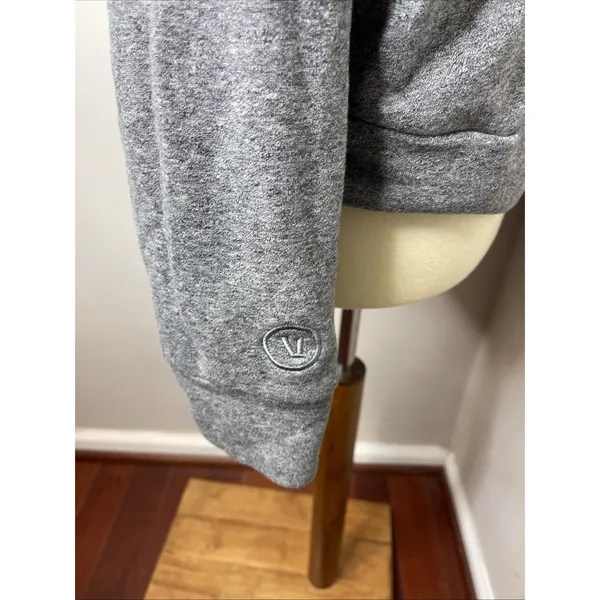 Womens‎ Vuori Heathered Grey Colorblock Hoodie XS - Image 8